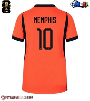 Nizozemsko Memphis Depay #10 Domácí Dres MS 2026 Krátkým Rukávem